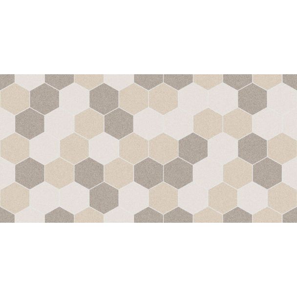 300X600-HEX MIX BEIGE