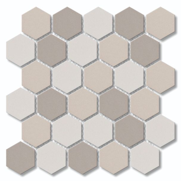 Hexagon Beige Mix