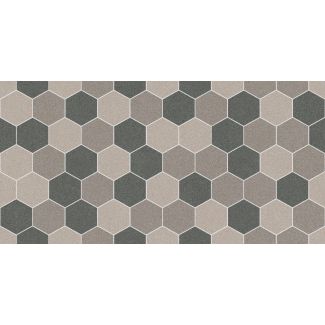 300X600-HEX MIX D/GREY