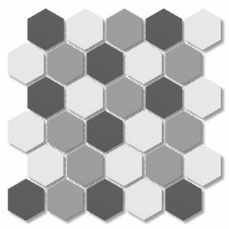 Hexagon White Mix